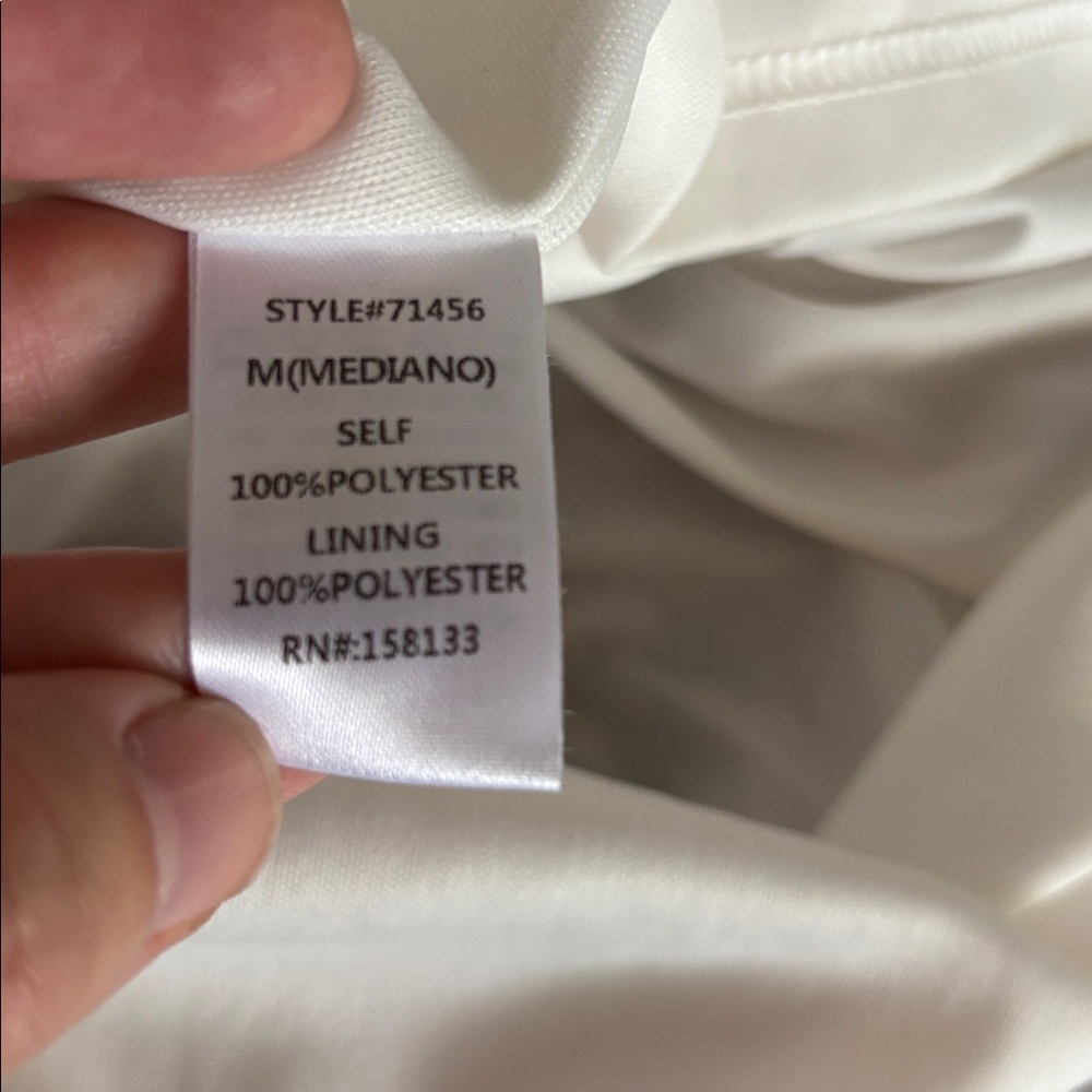 Staccato Floral Pocket Mini Dress Cottagecore Blue Cream M - Picture 8 of 10